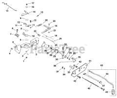 Exmark EXS-20KC - Exmark Explorer Zero-Turn Mower, 20hp Kohler (SN: 090000 - 101999) (1994) Engine Controls - Pg. 47