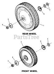 Snapper CP 21559BV - Snapper 21" Walk-Behind Mower, 5.5hp Front And Rear Wheels
