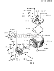 Kawasaki FJ180V-BM11 - Kawasaki Engine
