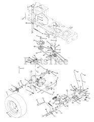 MTD 13AA625P004 - MTD Gold Lawn Tractor (2008) (Ace Hardware)