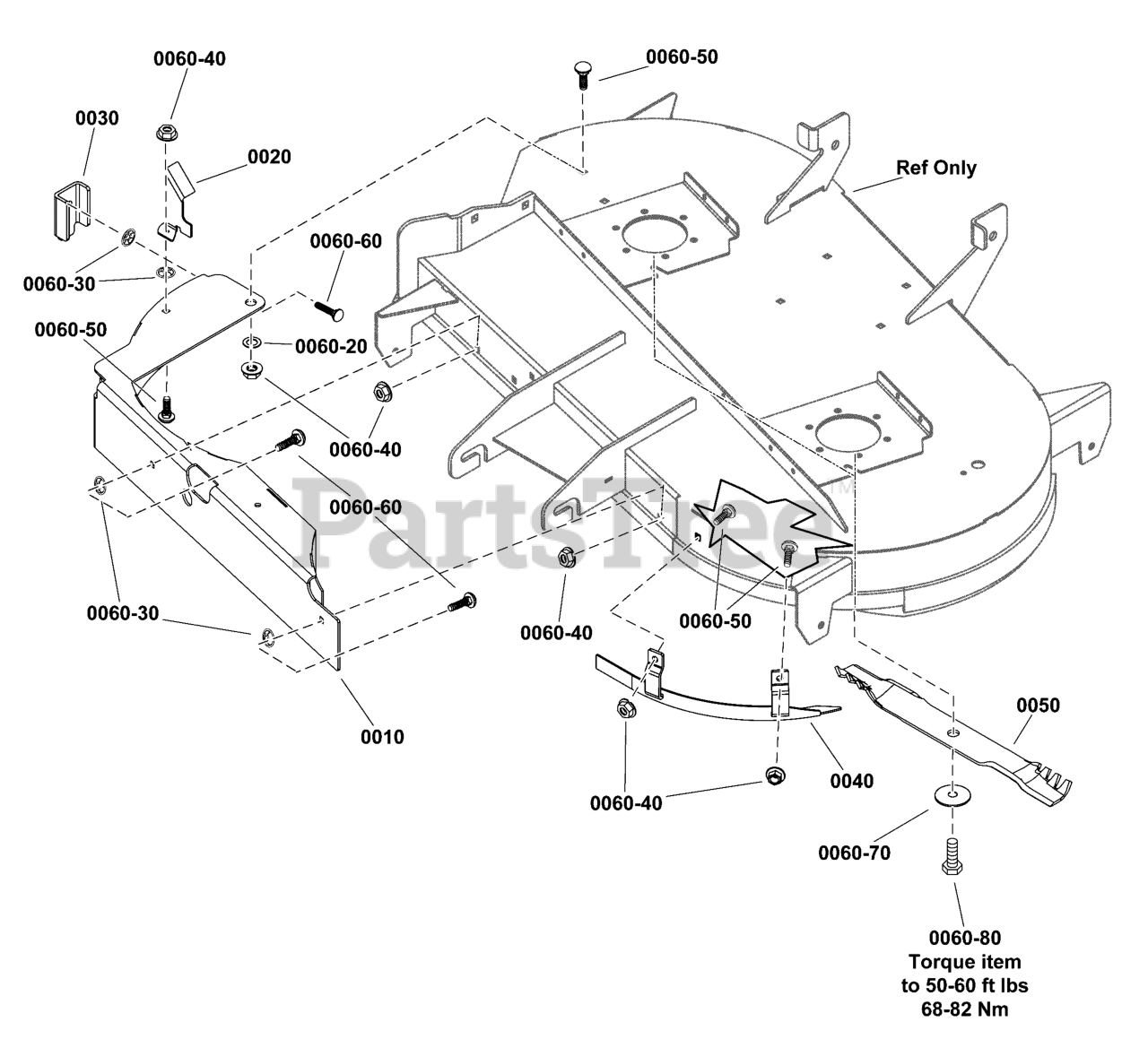 Ferris GRASS MULCHER KIT FOR 42 FABRICATED