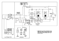 Briggs & Stratton 030708-00 - Briggs & Stratton 5,750 Watt Portable Generator Wiring Schematic (80023875ws)