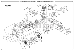 Ryobi RY 09701 - Ryobi Backpack Blower