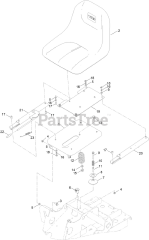 Toro 75501 (eS 3200 DC) - Toro 81cm Rear-Engine Riding Mower, 72V (SN: 322000001 - 322999999) (2022)