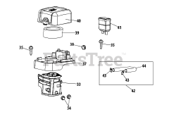 Troy-Bilt 270-VU - Troy-Bilt Engine 270-VU Air Cleaner