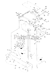 Gravely 38570 - Gravely 50" Deck for Pro-Walk Mower MOWER FRAME