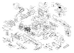 Dixon ZTR 3303 - Dixon Zero-Turn Mower (2000) CHASSIS