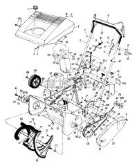 White Outdoor SB-400 (314-192-190) - White Outdoor Snow Boss Snow Thrower (1994)