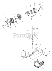 Echo PPF-2100 - Echo Pole Saw (Type 1E) (SN: 509500 - 999999)