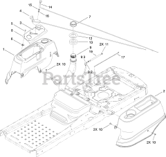Toro 74366 (Z 4235) - Toro 42" TimeCutter Zero-Turn Mower (SN
