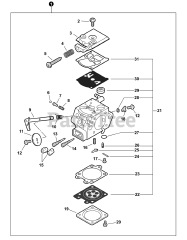 Echo CS-303 T - Echo Chainsaw (SN: C95112001001 - C95112999999)