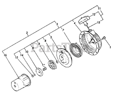 Echo WP-3000 - Echo Water Pump (SN: F0000 - F7298)