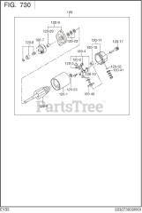 Subaru Robin EY350DS7112 (EY35) - Subaru Robin Engine 730 Electric Device