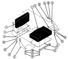 Snapper Z 4801M (80001) - Snapper 48" Mower Deck Assembly