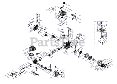 Cub Cadet 675-WU - Cub Cadet 243cc Engine att