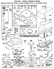 Electrolux/AYP 9149 B89 - Electrolux/AYP Lawn Tractor (1998)