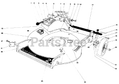 Toro 20700 - Toro Walk-Behind Mower (SN: 000000001 - 000999999) (1980)