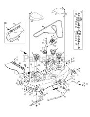 MTD 13AP925P004 - MTD Gold Lawn Tractor (2012)