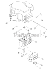 Yard Machines 13AN601H729 - Yard Machines Lawn Tractor (2006) (Home Depot)