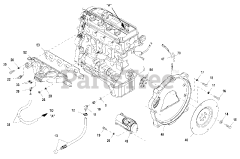Generac QT04524KNSX - Generac 45kW Home Standby Generator (SN: 7060619 - 7060619) (2012) Engine Common Prt 2.4L G2 45KW (0H7322)