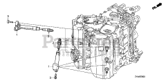 Honda BF175 AK1 XA (BAJJ) - Honda Marine Engine, Made in Japan (SN: BAJJ-1300001 - BAJJ-9999999) SPARK PLUG