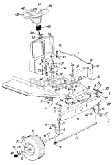 MTD 13327-9 - MTD Lawn Tractor (1989)