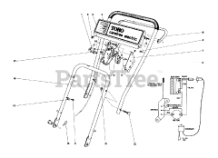 Toro 17005 - Toro Walk-Behind Mower, Electric (SN: 007000001 - 007999999) (1977)