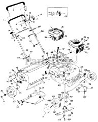 MTD 11852-7 - MTD Walk-Behind Mower (1987)