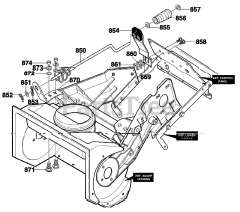 Murray 621451x85B - Murray 21" Snow Thrower (2000)