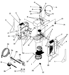 Craftsman 580.760230 (1032-0) - Craftsman 1,300 PSI Pressure Washer