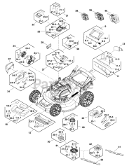 Snapper SXD 19PWM82K (1687915-00) - Snapper XD 82V 19" Walk-Behind Mower