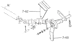 Toro 1-0423 - Toro Bronco 14 Lawn Tractor (1972) Hydraulic Lift Linkage Bronco 14
