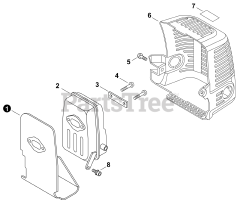 Echo SRM-4300 F - Echo Brush Cutter (SN: S51220001001 - S51220999999)