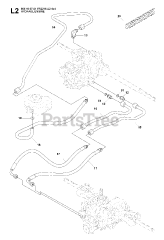 Jonsered FR 2216 A2 4X4 (965190701) - Jonsered Rear-Engine Riding Mower (2008-01) HYDRAULIC PUMP- MOTOR