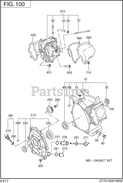 Subaru Robin 170DT1021 SP 170