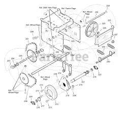 Scotts 622518x31D - Scotts 22" Snow Thrower (2002) Drive