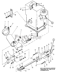 Simplicity 7010 (1690334) - Simplicity 42" Garden Tractor, 10hp Engine &amp; Drive Shaft Group (7010 &amp; 7016)