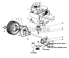 Toro 56006 - Toro 25" Premium Rear-Engine Riding Mower (SN: 008000001 - 008999999) (1978)
