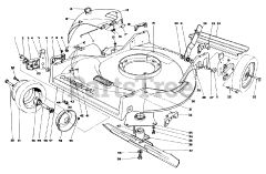 Toro 22025 - Toro Walk-Behind Mower (SN: 000000001 - 000999999) (1990)
