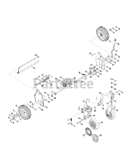 Cub Cadet CC 98 M (12A-98MC010) - Cub Cadet Walk-Behind Mower (2008) Drive Assembly