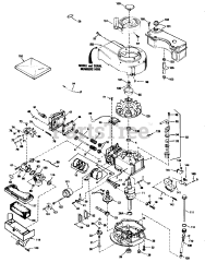 Toro 20588 C - Toro Walk-Behind Mower (SN: 008000001 - 008999999) (1988)