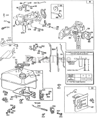 Briggs & Stratton 112212-4023-01 - Briggs & Stratton Horizontal Engine