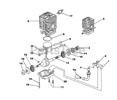 Homelite D 3300 C (UT-10784) - Homelite Chainsaw Engine Internal - Oil Pump