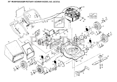 Electrolux/AYP 2C372 A - Electrolux/AYP Walk-Behind Mower