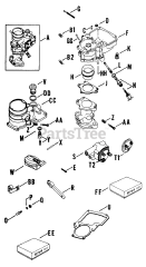 Kohler K662-33503 - Kohler K-Series Engine, Made for Miller Electric, 24hp, 17kW Carburetor - Pg. 5.7 0225002981