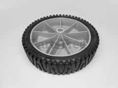 RedMax 532413183 Wheel, 8" X 1.75 3-Spoke Rad3.Gy.Tb1 - image 2