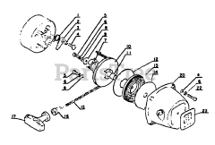 Echo PB-202 - Echo Backpack Blower (SN: 0001001 - 0040501)