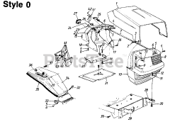 MTD 130-670-000 - MTD Lawn Tractor (1990) Parts