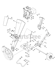 Brands CS 4325 (24A-424M711) - Troy-Bilt Chipper Shredder (2011)