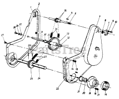 MTD 190-766 - MTD Tiller Attachment (1991)